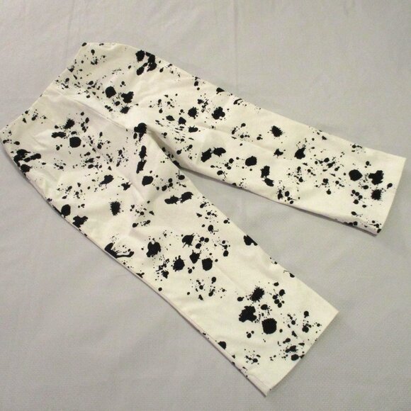 ❣💖 SANDRA PETITE PIQUE BLACK WHITE CAPRIS – SIZE 4P – NWOT 💖❣ - Picture 13 of 16